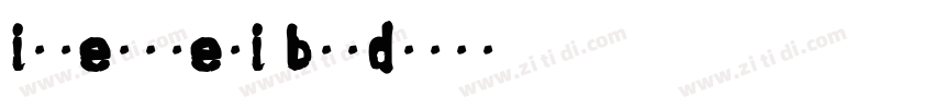 inter-semi bold字体转换